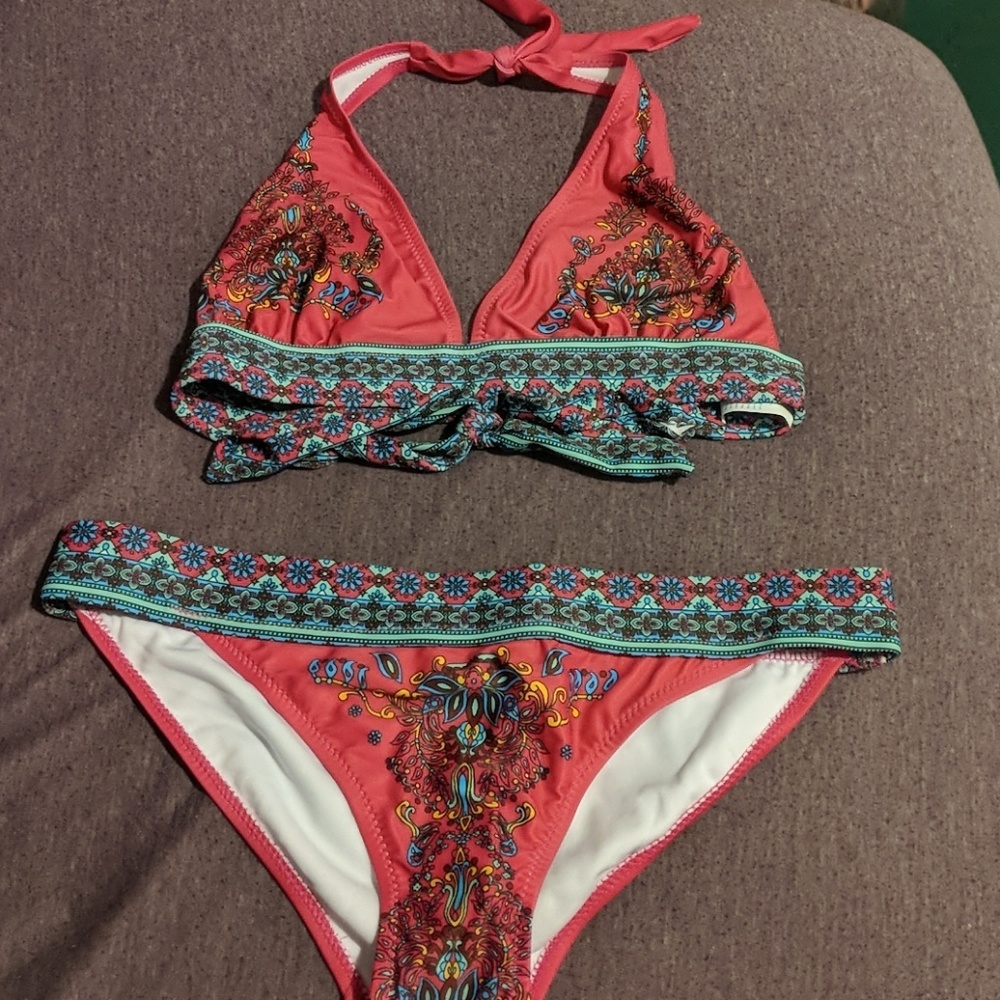 Pink bikini
